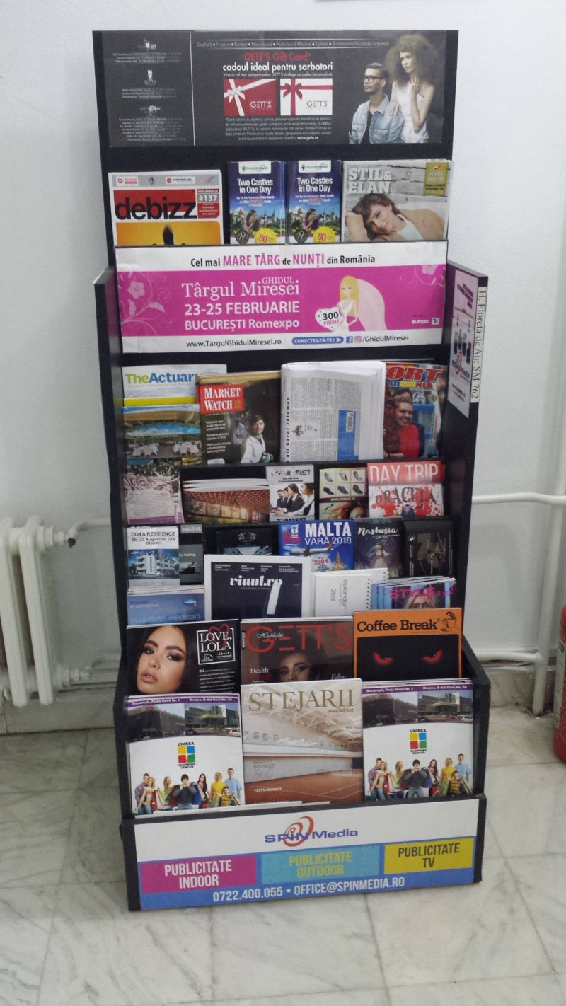 Bannere publicitare standere indoor